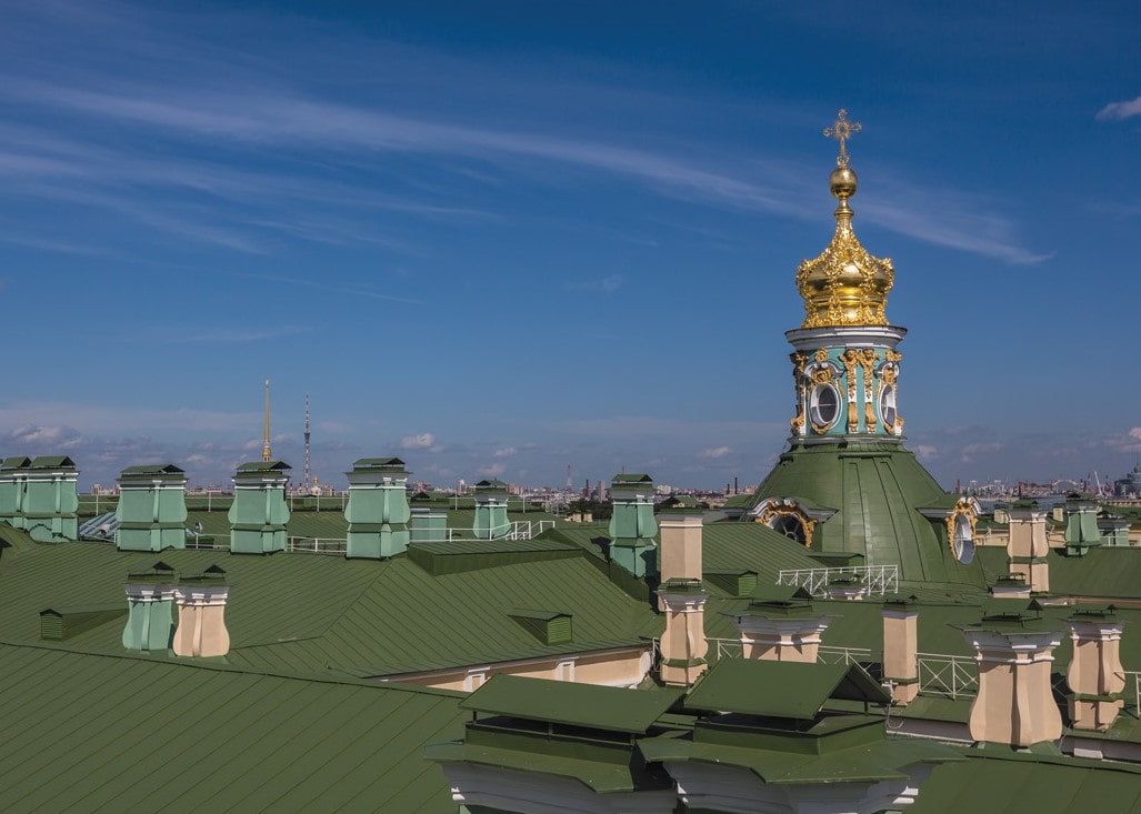 Купол Большой Церкви Зимнего дворца
